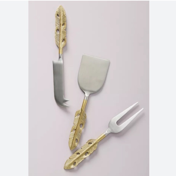 Anthropologie Other - Anthropologie Isabella Cheese Knives, Set of 3
